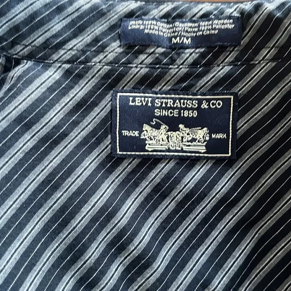 90s Levi Strauss & Co Shirt jacket - Picture 2 of 3